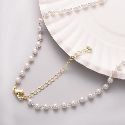 The Grace Pearl Cross Necklace