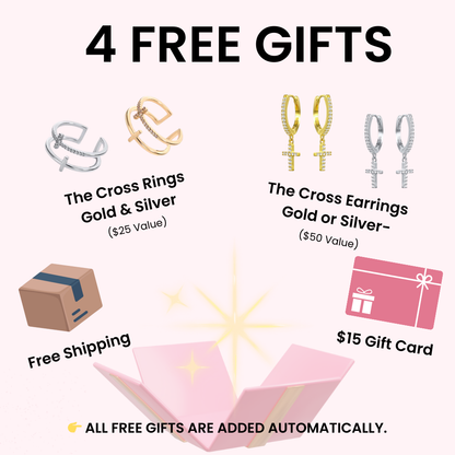 The Grace Pearl Cross Necklace