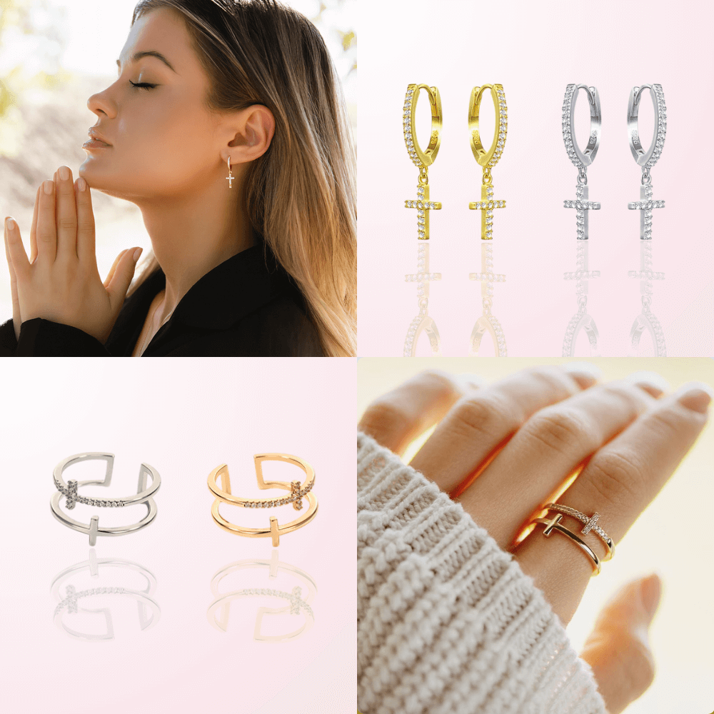 The Grace Pearl Cross Necklace