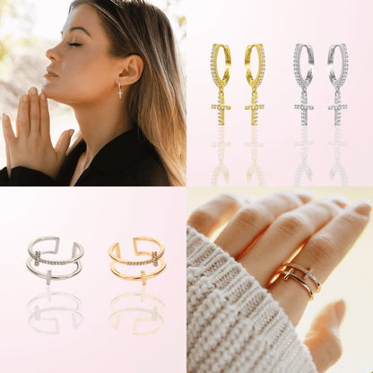 The Grace Pearl Cross Necklace